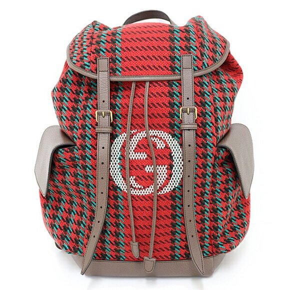 GUCCI Red Backpack - Picture 1 of 3